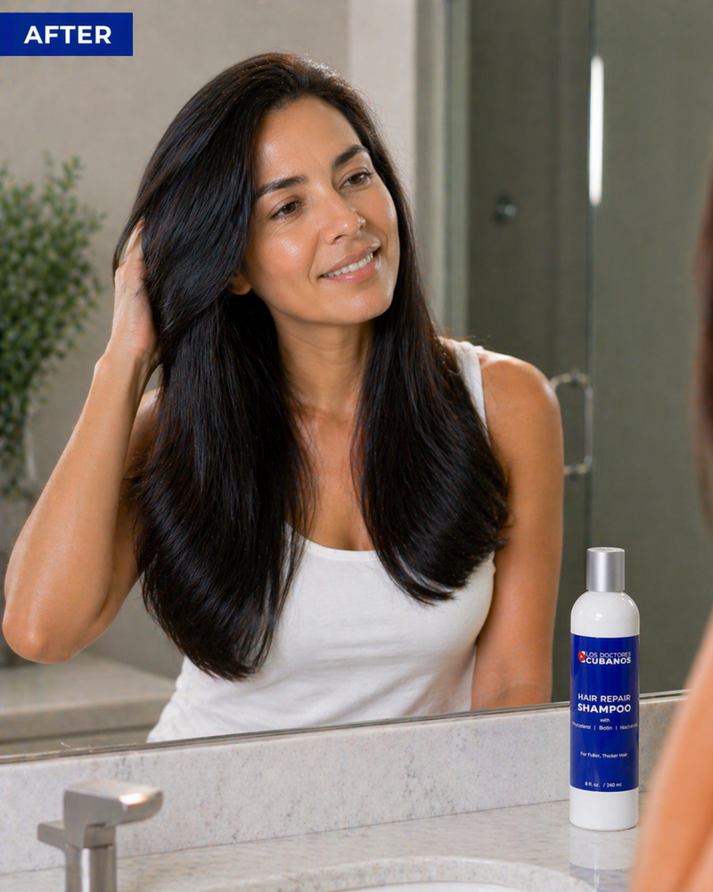Reduced breakage, smoother strands, healthier scalp environment.
